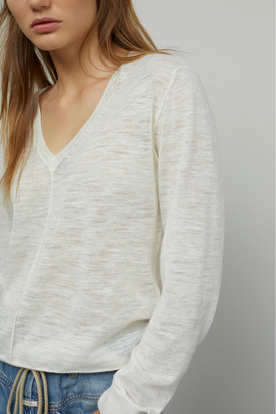 Closed Linen Knit Sweater