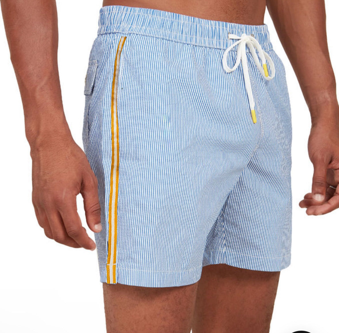 Hartford Navy Seersucker Swim