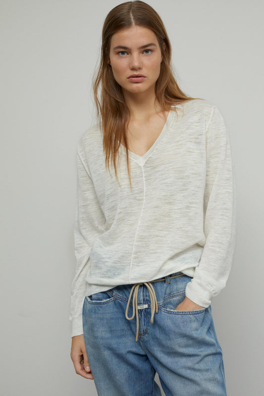 Closed Linen Knit Sweater