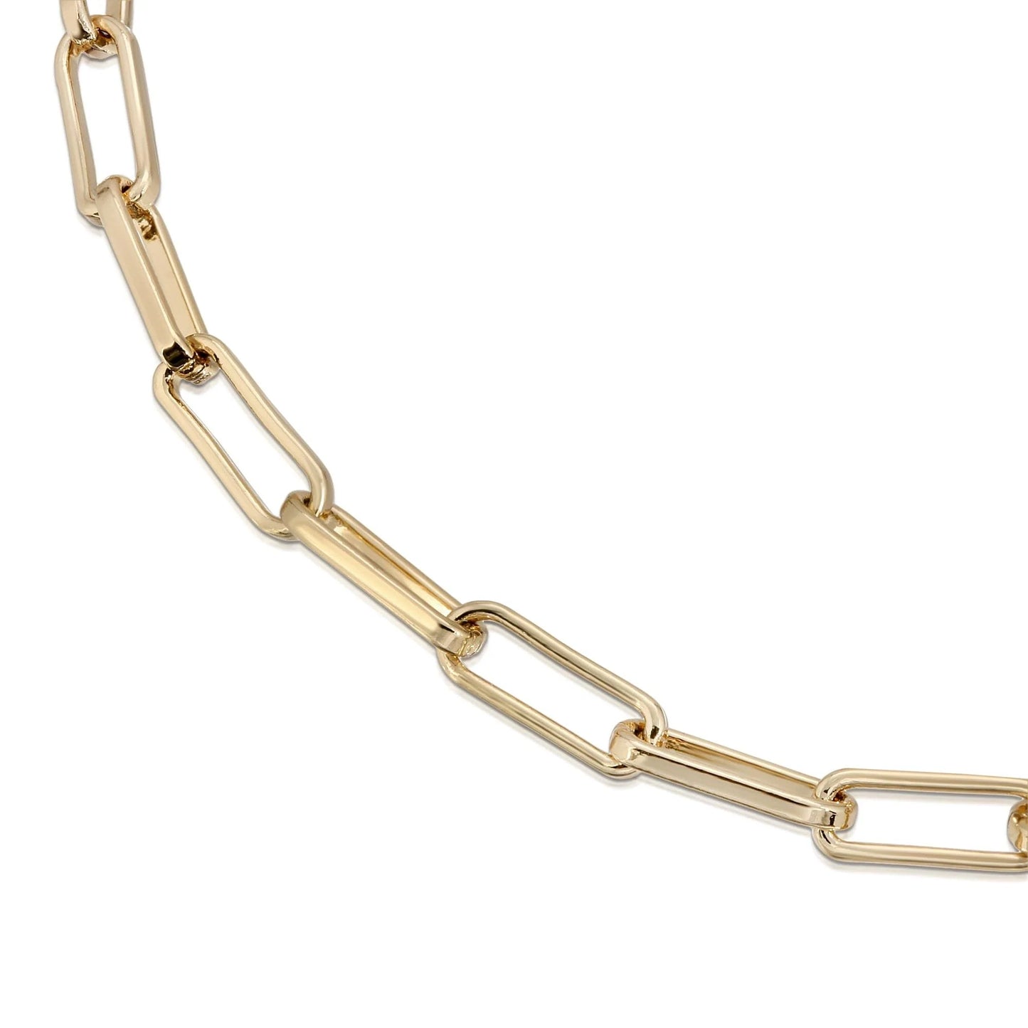 Eklexic Elongated Link Chain Necklace
