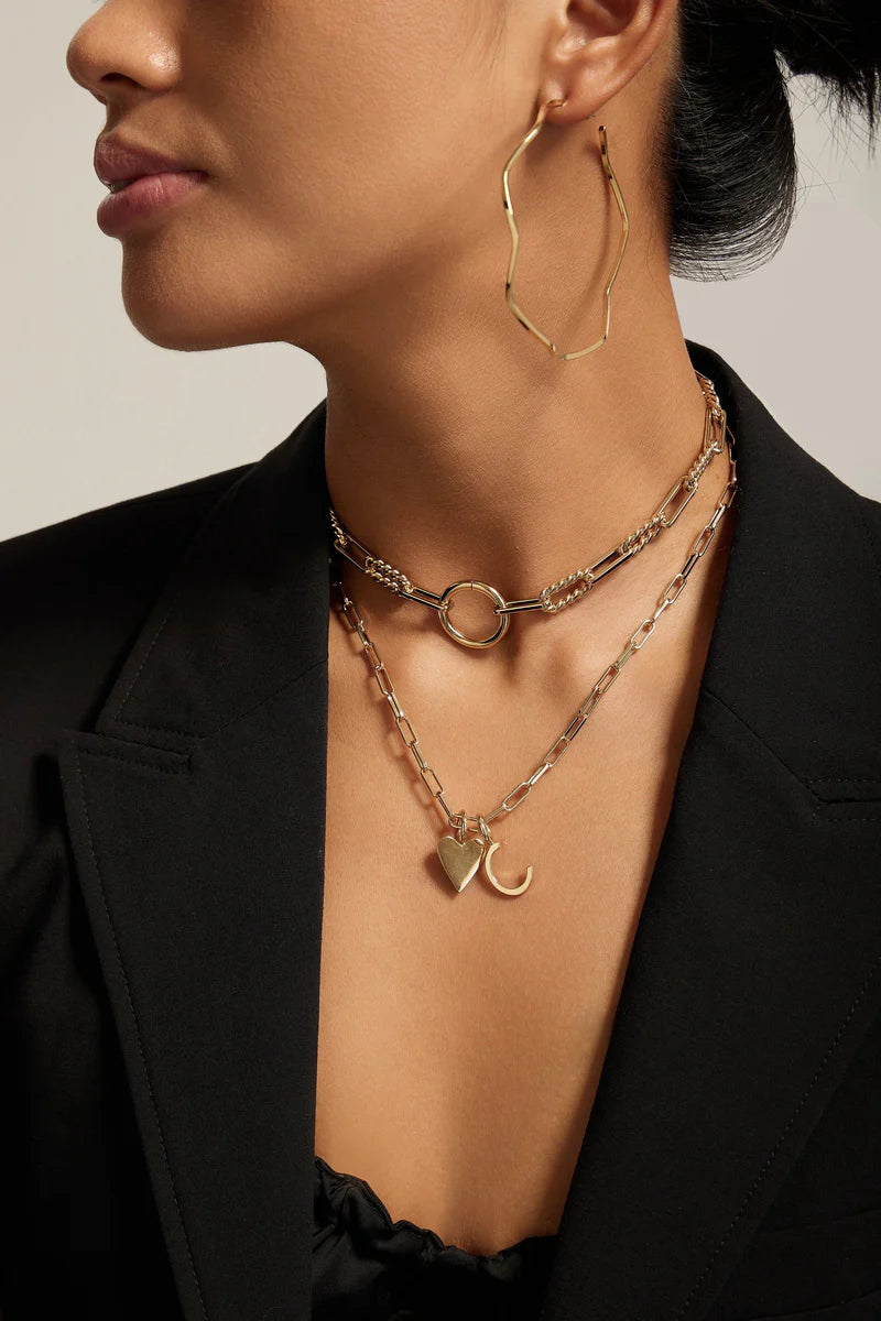 Eklexic Elongated Link Chain Necklace