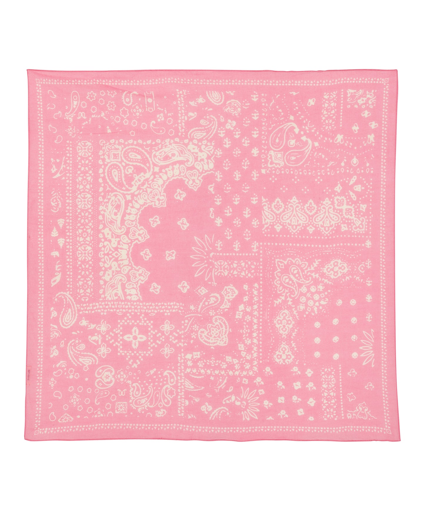 Hartford Pink Cotton Patchwork Scarf