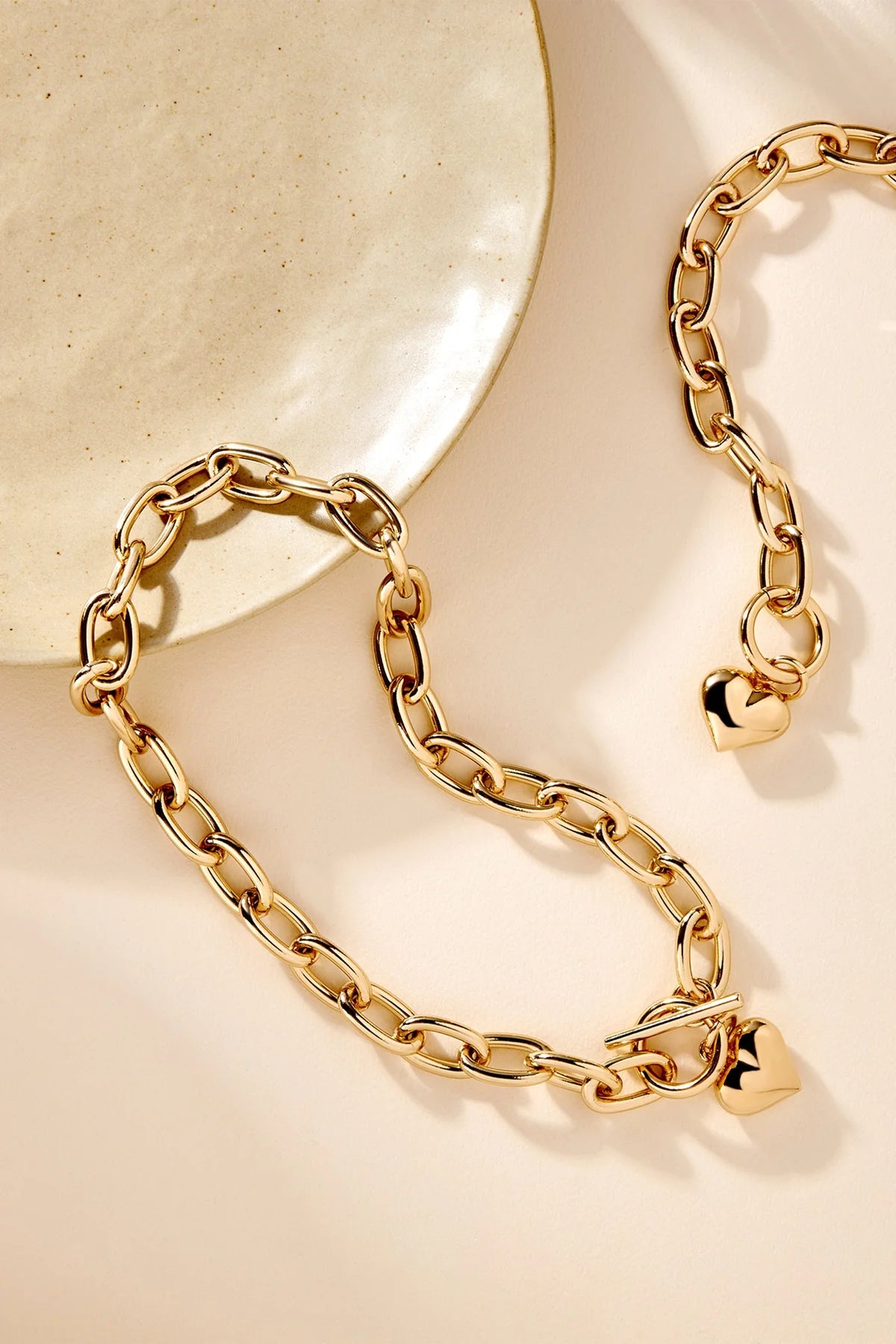 Eklexic Puffy Heart Bracelet