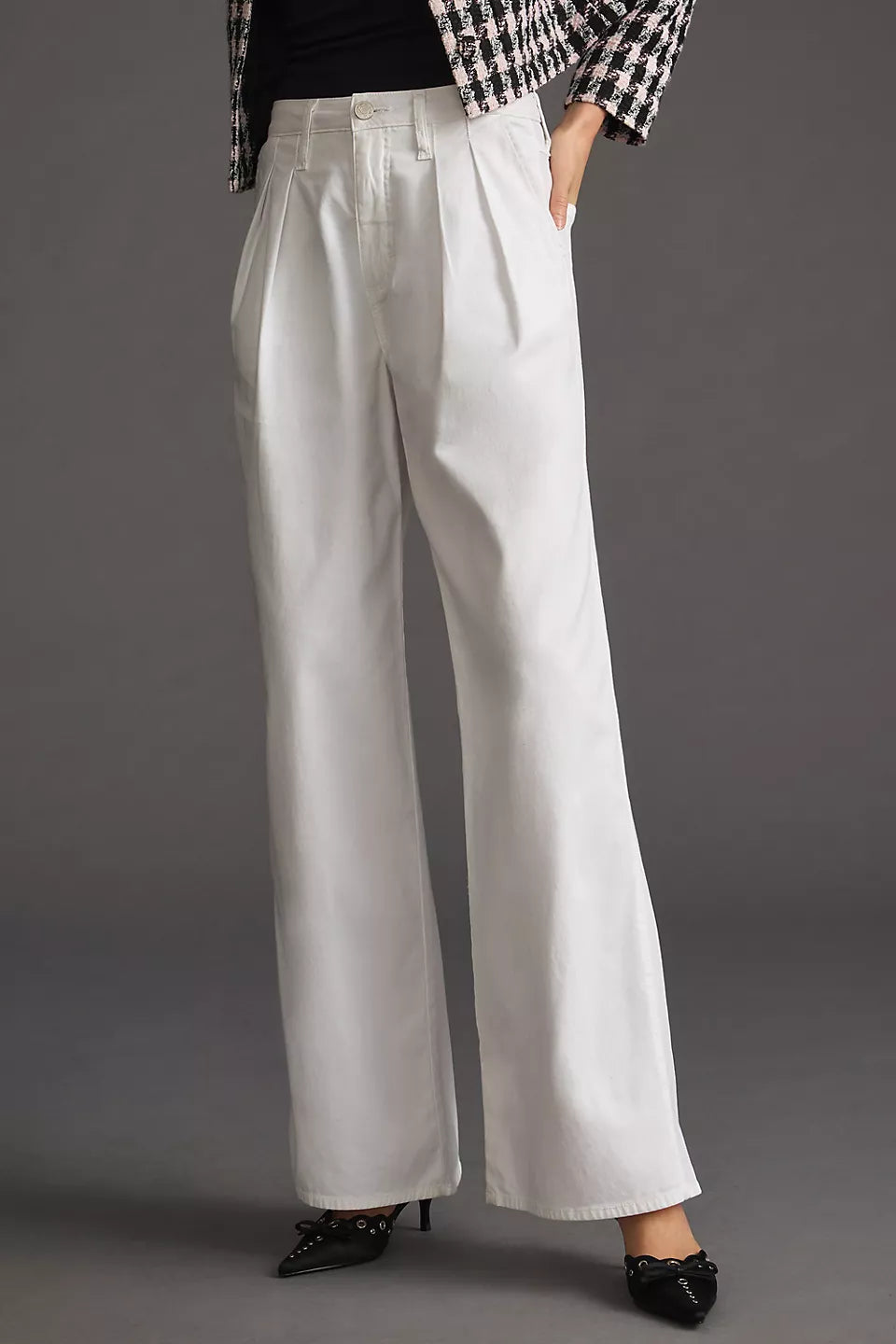 Amo Sheryl Trousers White