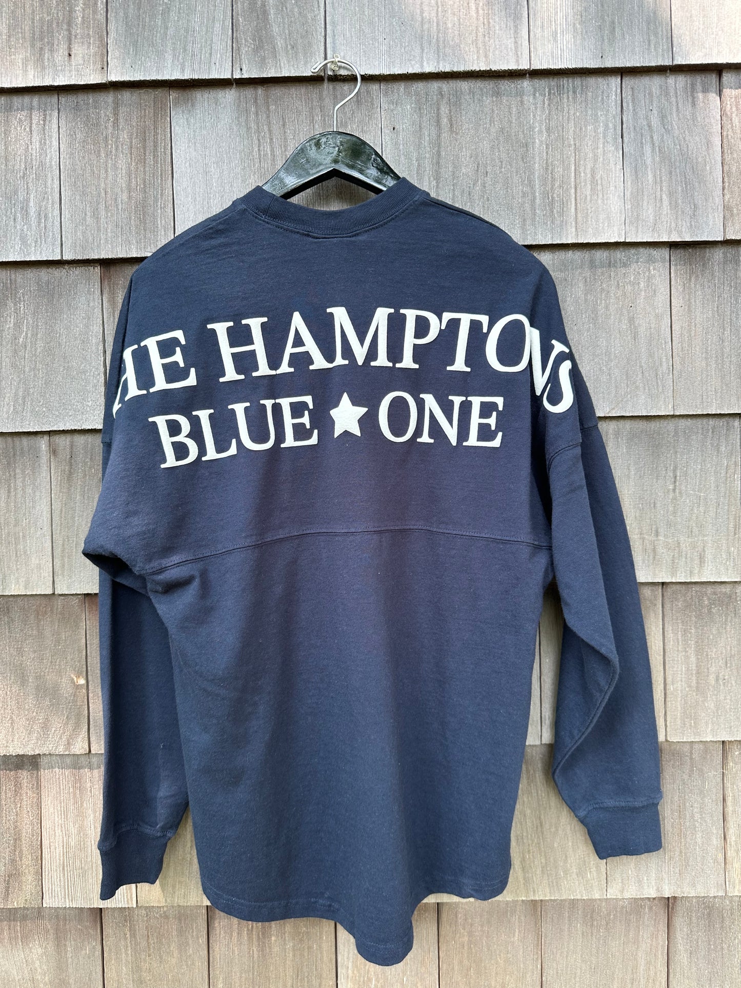 Unisex Blue One Longsleeve Navy