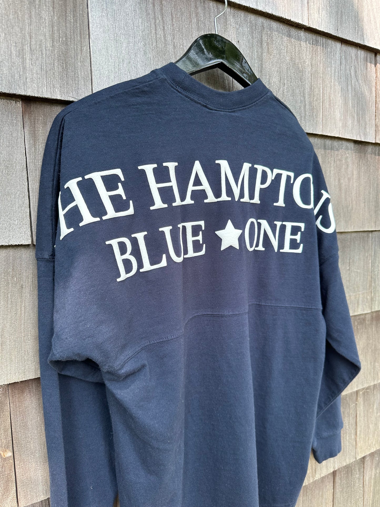 Unisex Blue One Longsleeve Navy