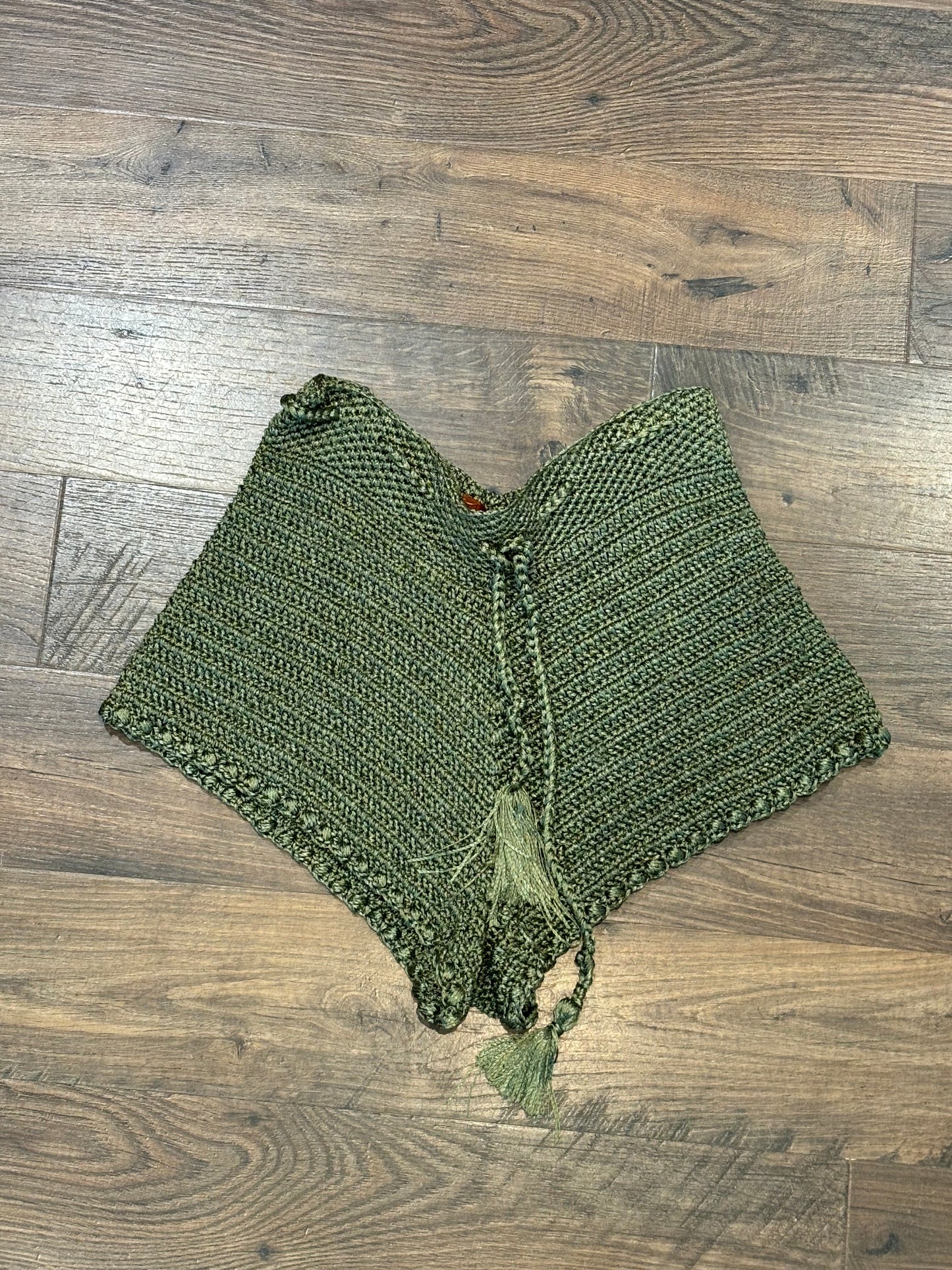 S-Mode Crochet Short in Olive