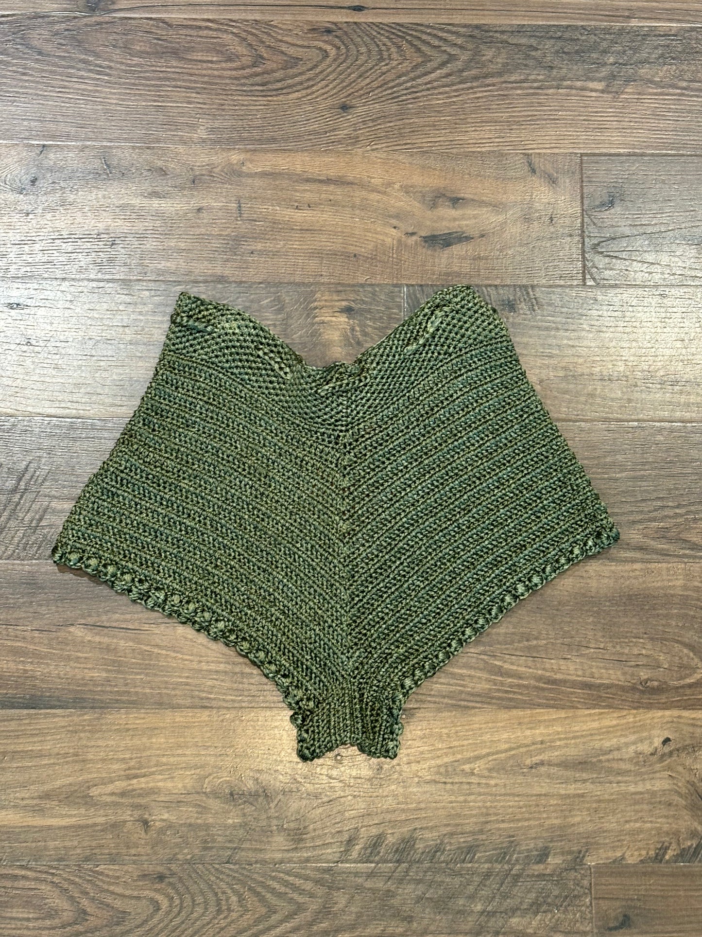 S-Mode Crochet Short in Olive