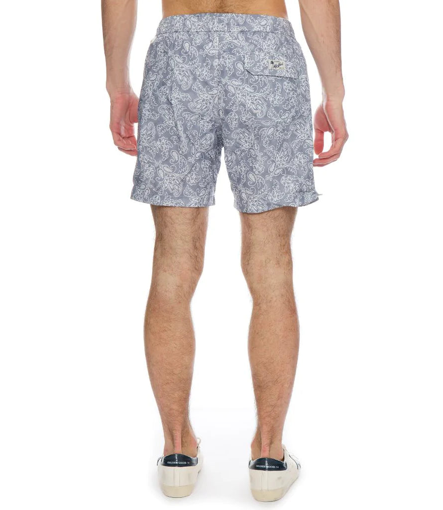 Hartford Gray Paisley Swimwear