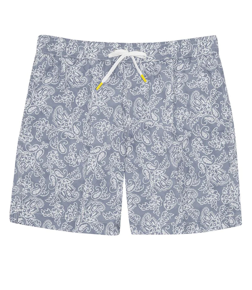 Hartford Gray Paisley Swimwear
