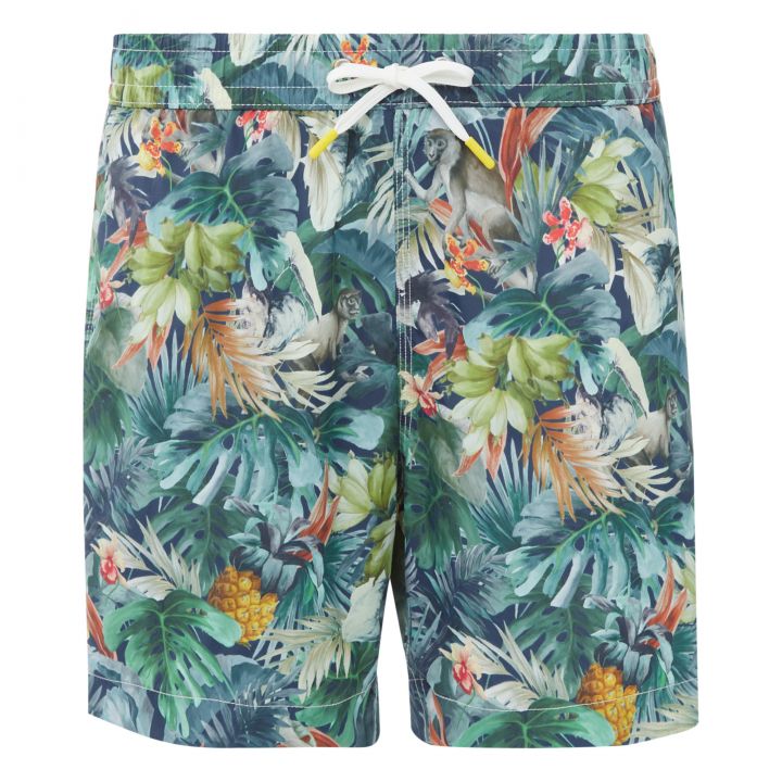 Hartford Swim Navy Tropical