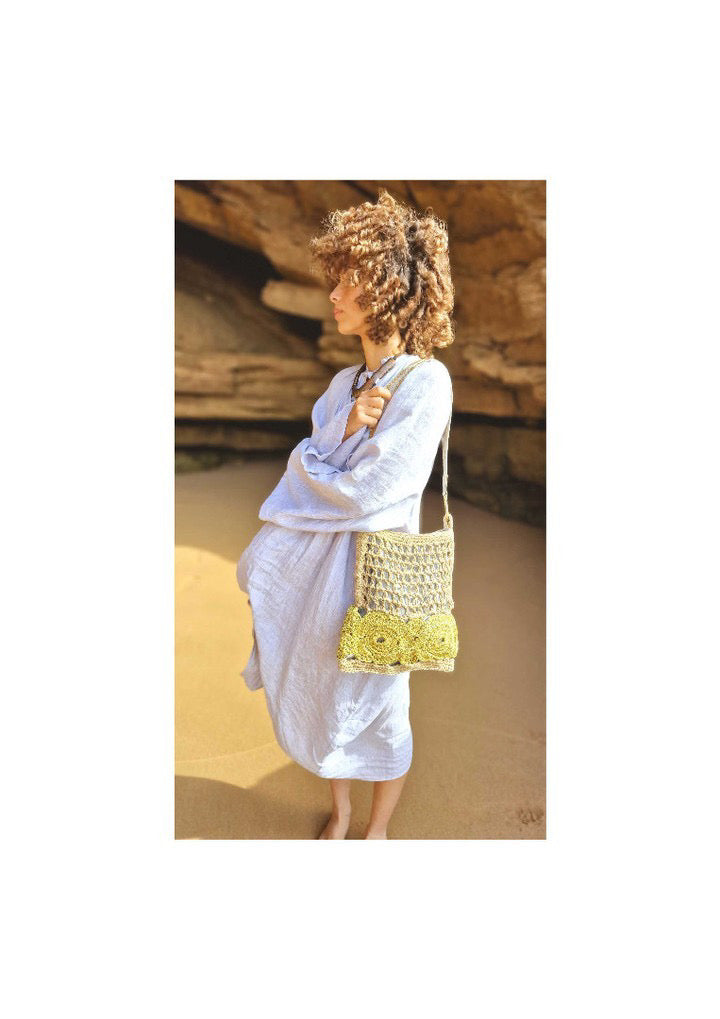 Claramonte Dalhia Yellow Bag