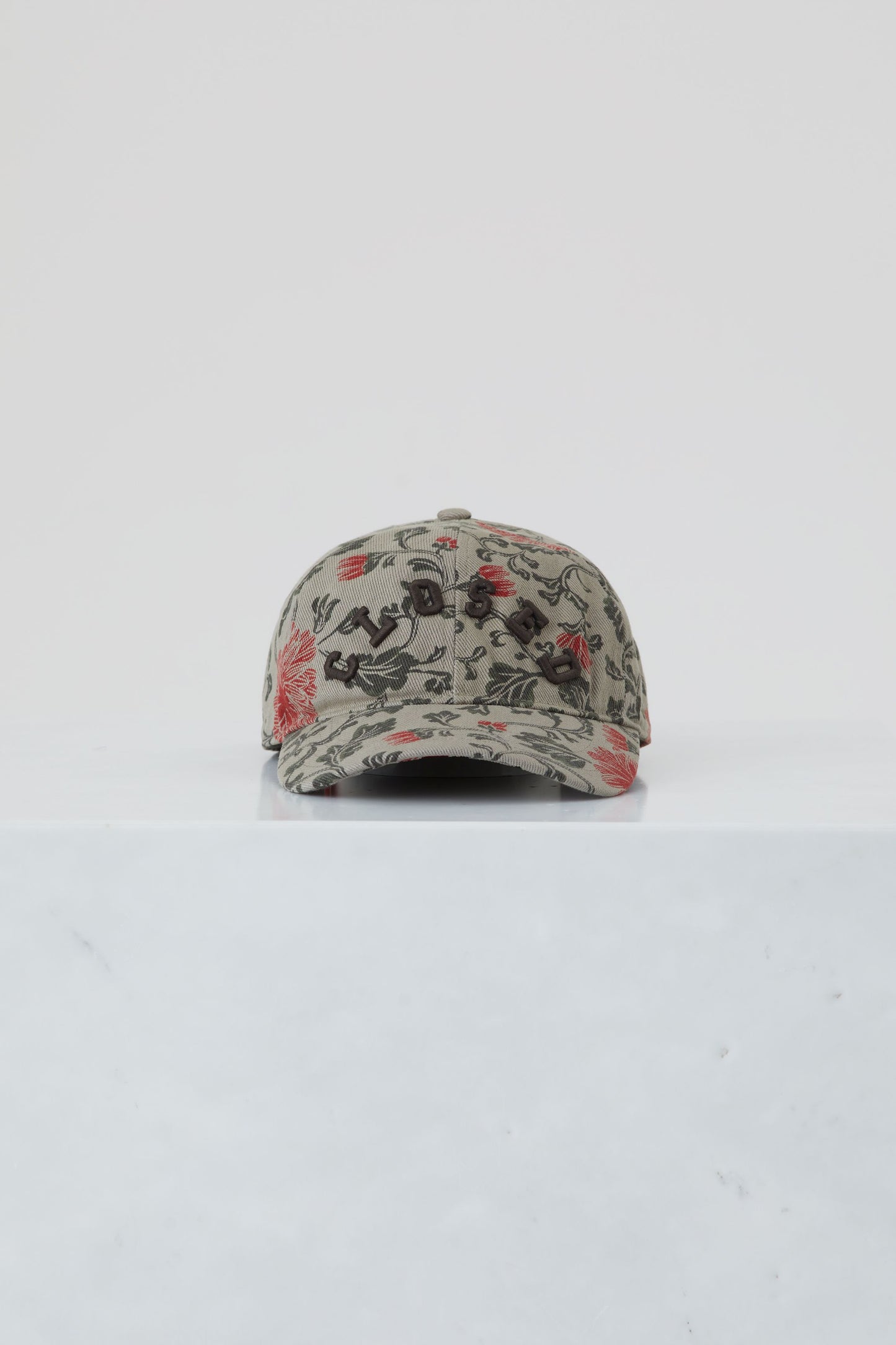 Closed Printed Cotton Twill Cap