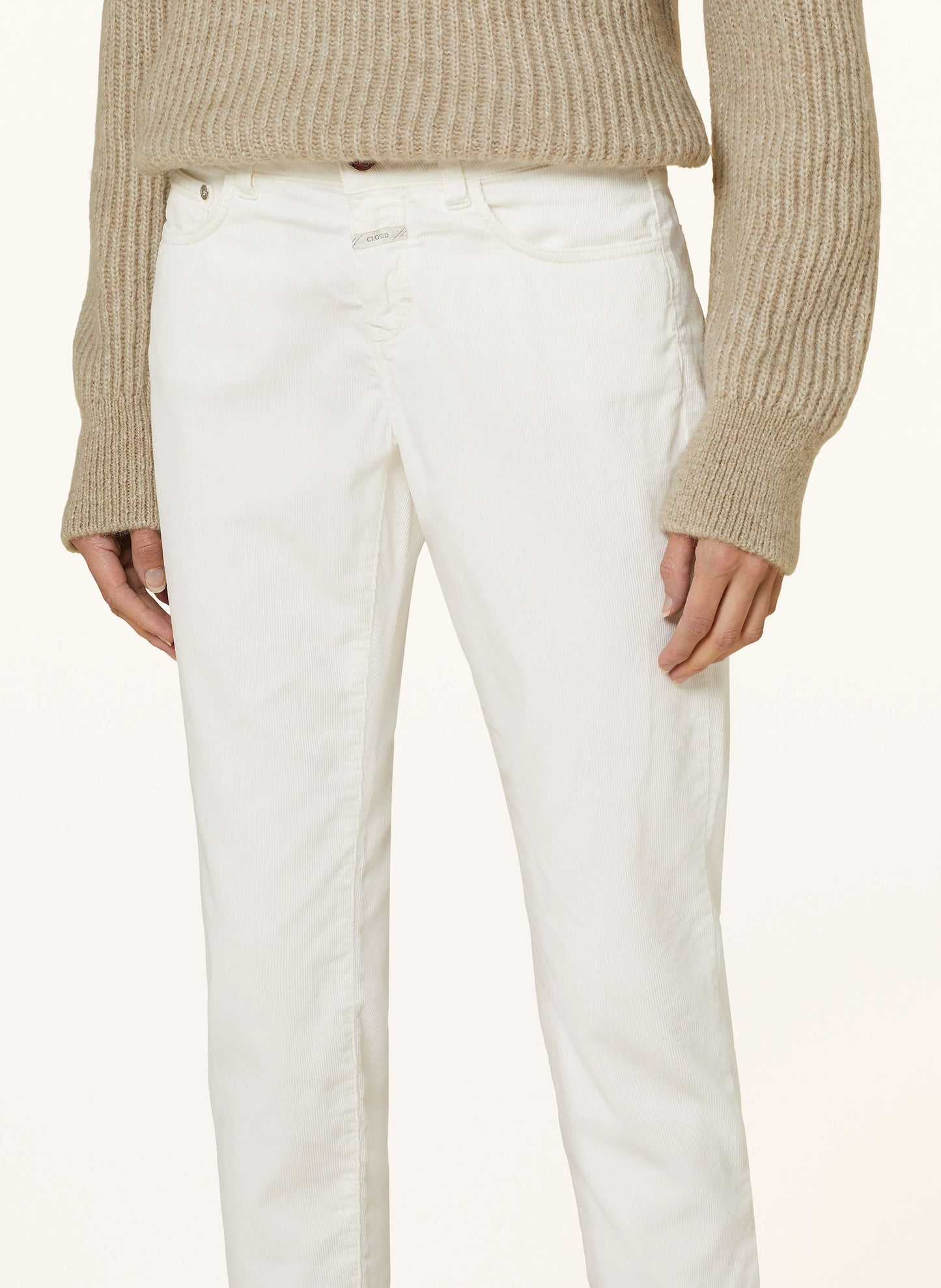 CLOSED Baker Cord Jeans White