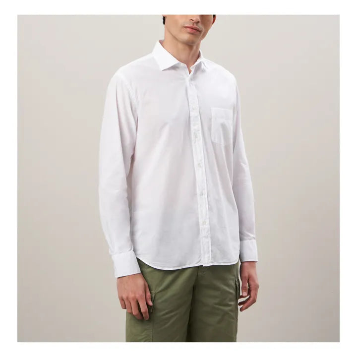 Hartford Paul Button Down White