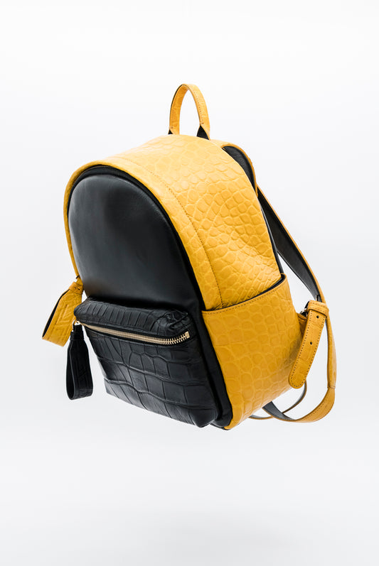HL James Alligator Mini Backpack Yellow/Black