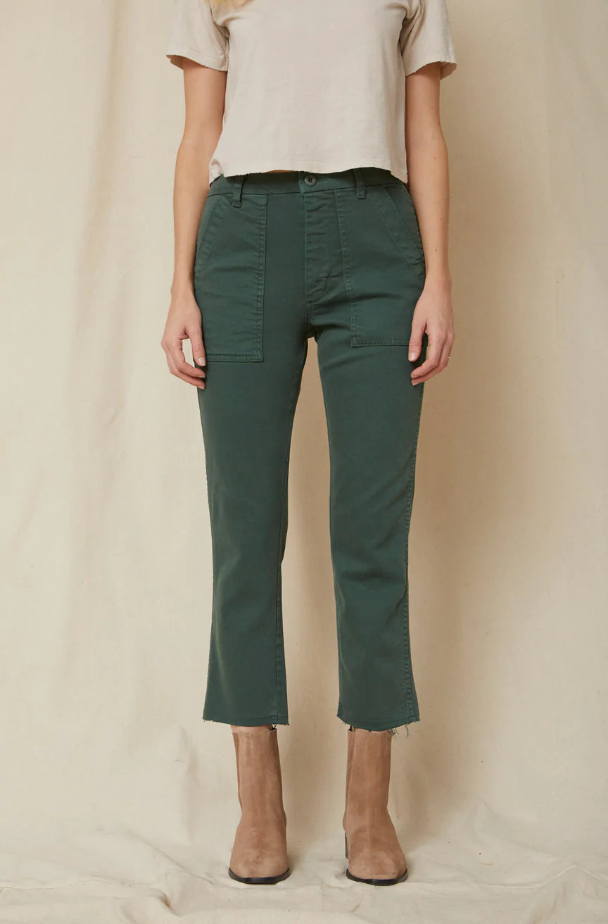 Amo Easy Army Trouser in Evergreen