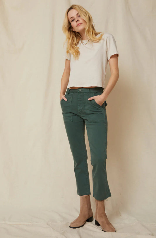 Amo Easy Army Trouser in Evergreen