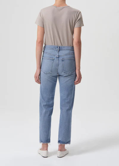 Agolde Kye Mid Rise Straight Jeans