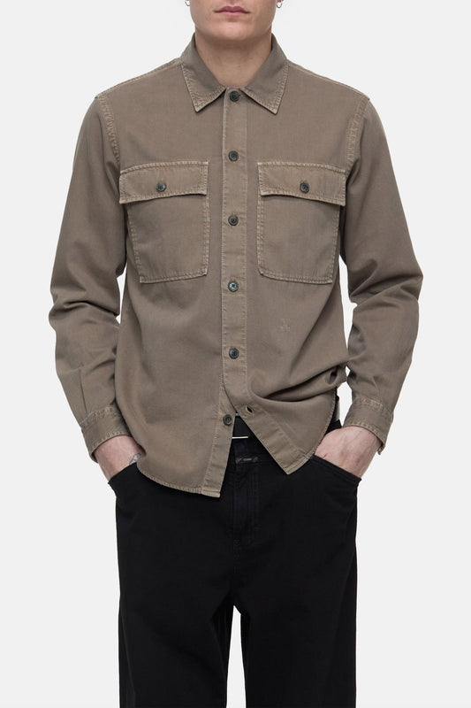 CLOSED Utility Shirt In Khaki