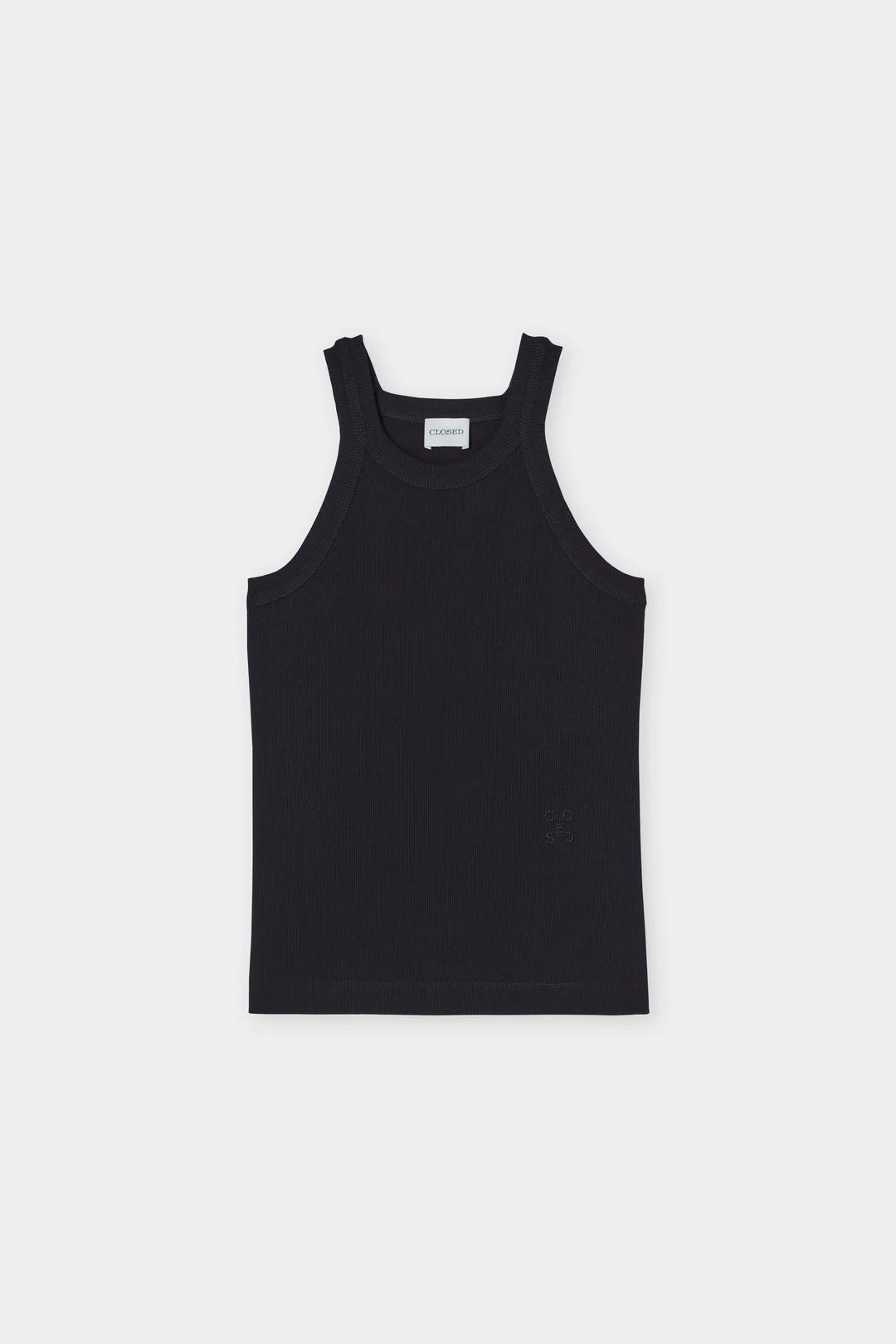 Closed Black Racer Tank