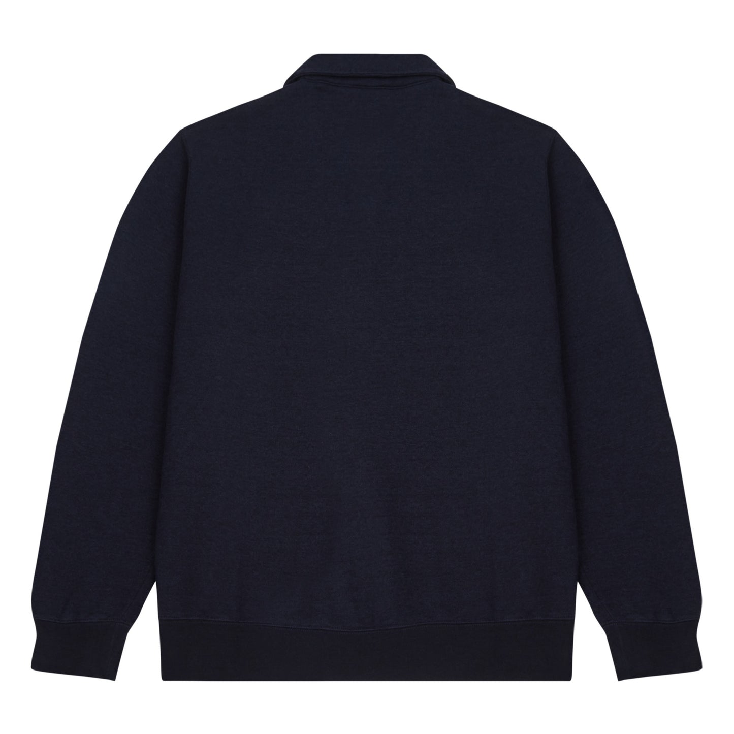 Hartford Zip Polo Navy Sweater