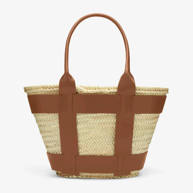 DeMellier The Santorini Bag in Natural/Tan