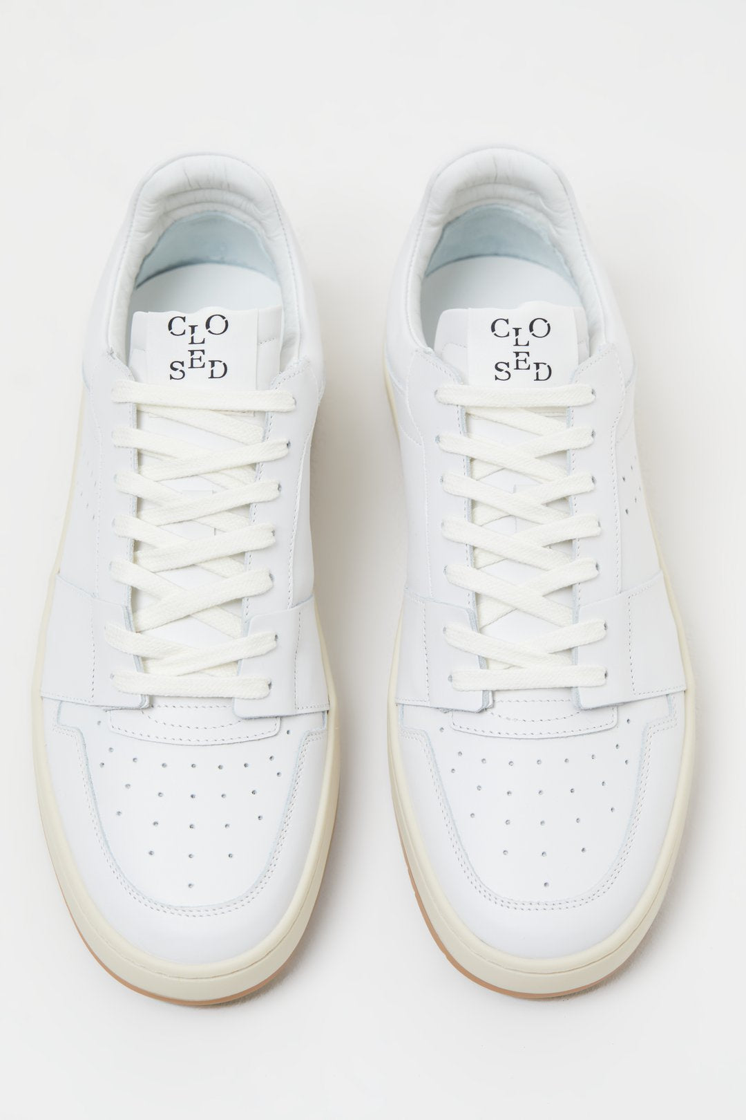 Closed Low Top Sneaker White