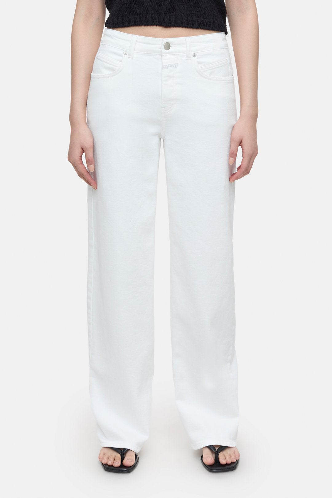 Closed Nikka Wide Leg Jeans White