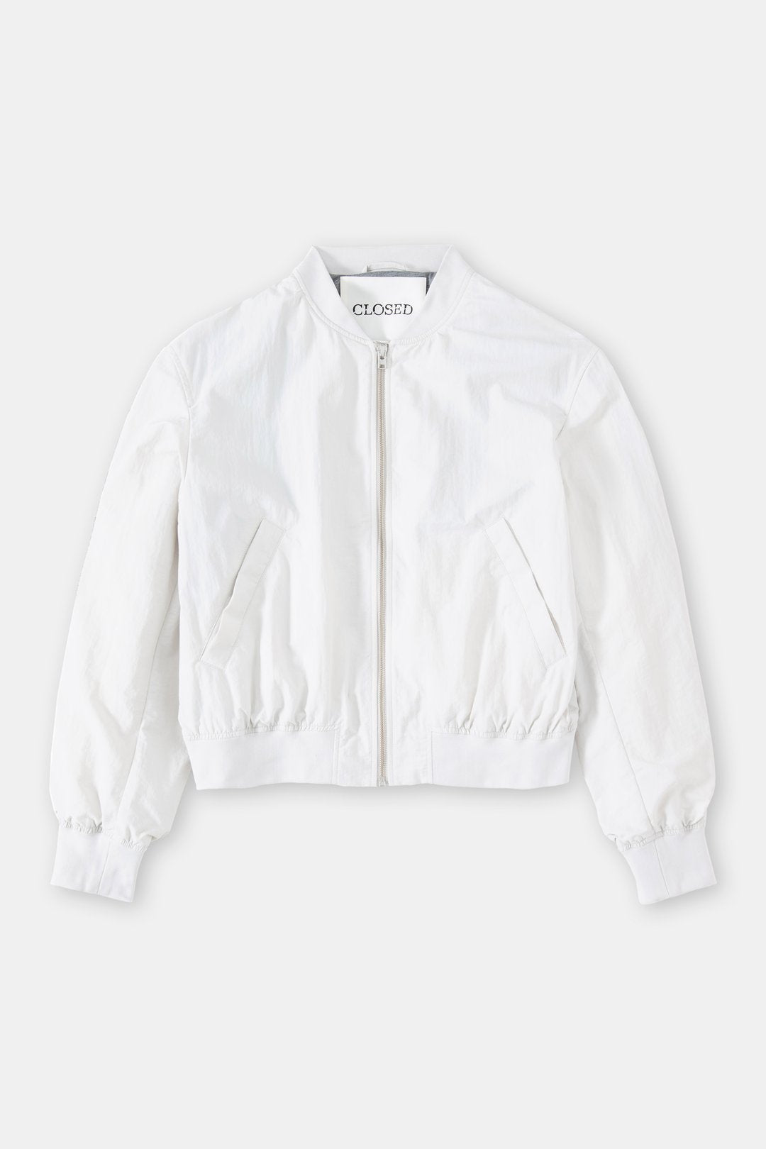 Closed Classic Bomber Limestone