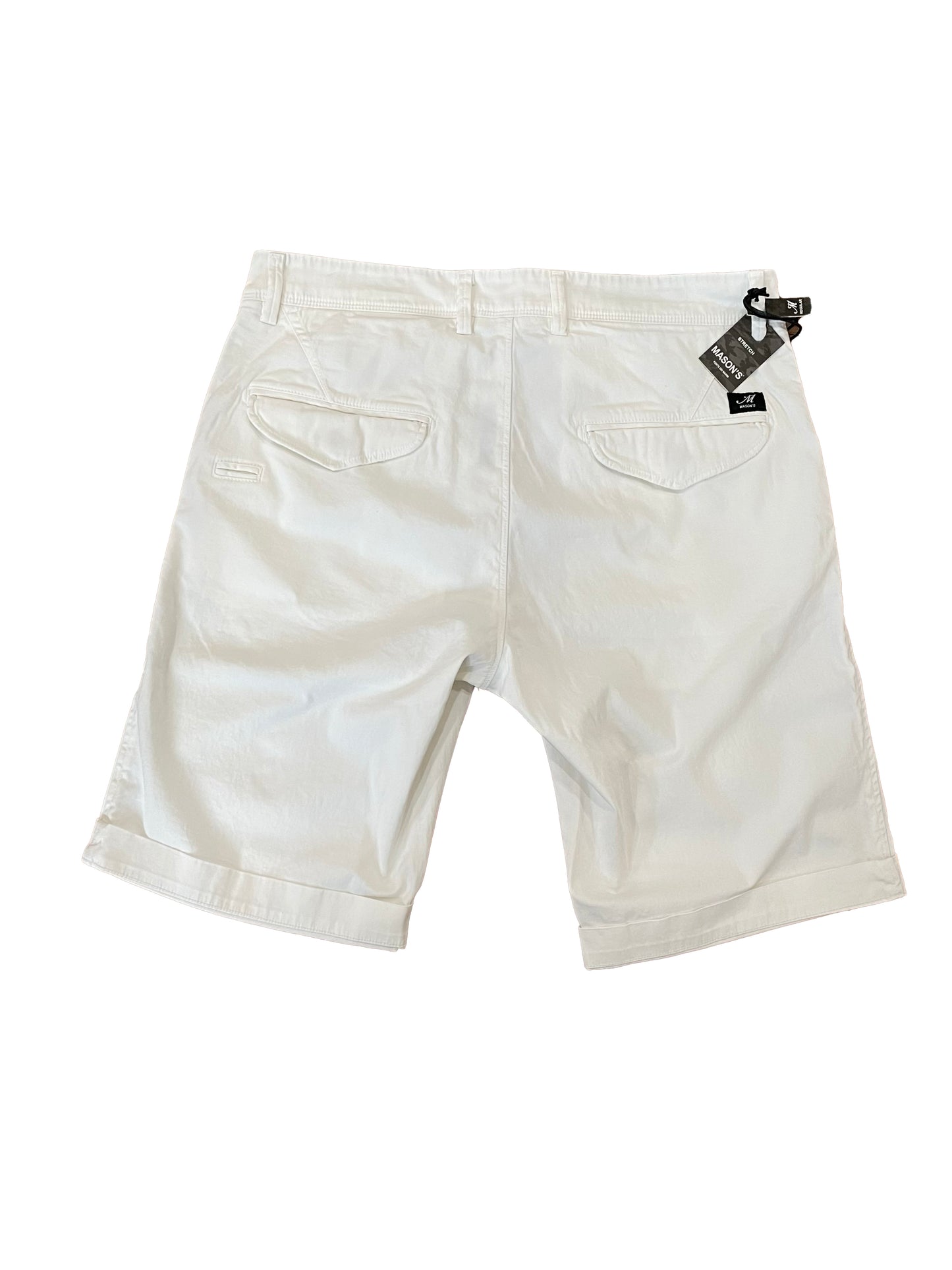 Masons Eisenhower 1 White Shorts